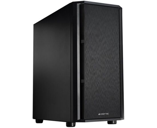  Корпус CHIEFTEC Pro Mini AZ-01B-OP без БП, звукоизоляция, черный, mATX 