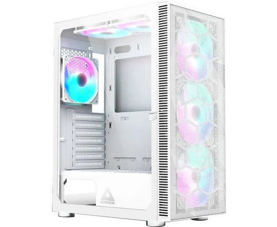  Корпус Montech X3 Mesh White (X3MW) / ATX / 3x140mm 3x120mm FRGB fans 