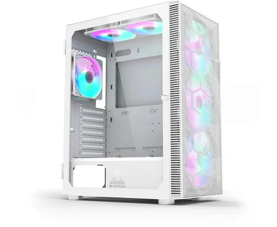  Корпус Montech X3 Mesh White (X3MW) / ATX / 3x140mm 3x120mm FRGB fans 