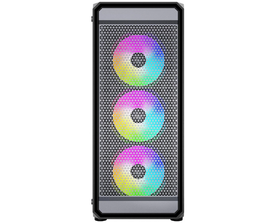  Корпус XASTRA A403 4ARGB Black (A403-4FC12A) ATX/Mesh  tempered glass 4x120mm ARGB PWM fans 