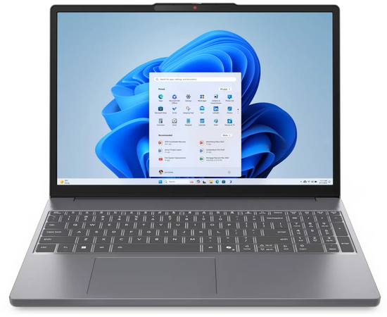  Ноутбук Lenovo IdeaPad Slim 3 15IRH10 (83K1002URK) 15.3" WUXGA 1920x1200/Intel Core i5 13420H/8 Gb/512 Gb SSD/Intel UHD Graphics/No OS/серый/1.63 кг 