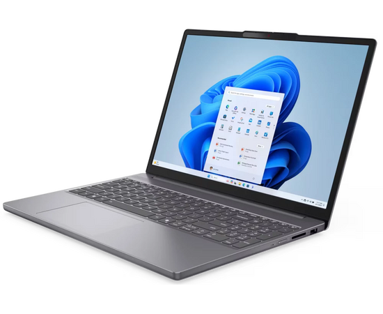  Ноутбук Lenovo IdeaPad Slim 3 15IRH10 (83K1002URK) 15.3" WUXGA 1920x1200/Intel Core i5 13420H/8 Gb/512 Gb SSD/Intel UHD Graphics/No OS/серый/1.63 кг 