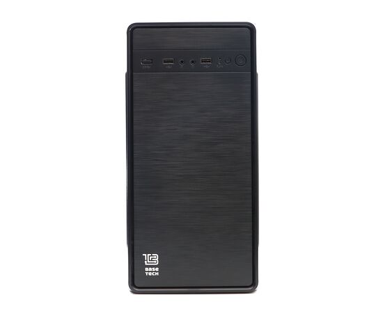  Корпус BaseTech M3401 (BT-M3401-500W-B), mATX, Mini-Tower, черный, 500 Вт 