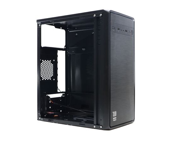  Корпус BaseTech M3401 (BT-M3401-500W-B), mATX, Mini-Tower, черный, 500 Вт 