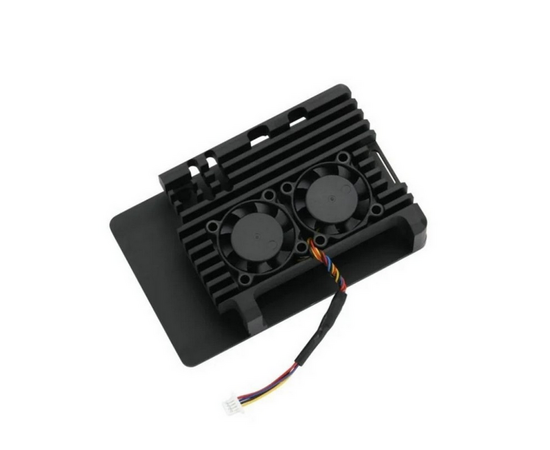  Корпус ACD RA787 Metal Aluminum Case with Four-line Double Fans for Raspberry Pi 5 
