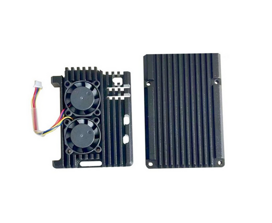  Корпус ACD RA787 Metal Aluminum Case with Four-line Double Fans for Raspberry Pi 5 
