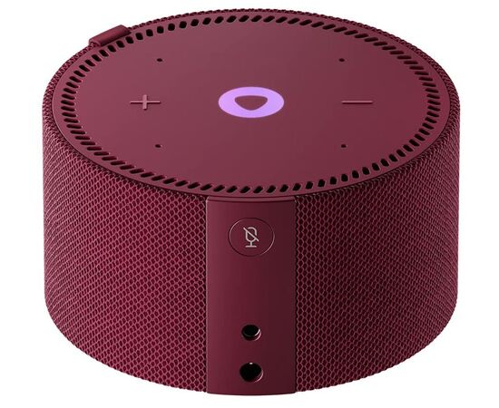  Яндекс Станция Мини 2.1 с часами YNDX-00020R (красный) 