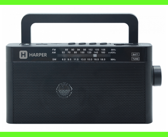  Радиоприёмник HARPER HDRS-377 black 