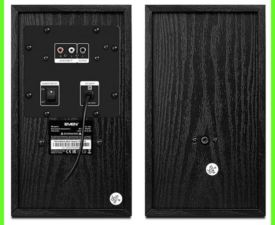  Акустическая система 2.0 SVEN SPS-705 мощность 2x20 Вт(RMS), щелевой фазоинвертор, Bluetooth, черный 