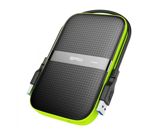  Внешний HDD 4TB Silicon Power Armor A60 (SP040TBPHDA60S3K), 2.5", USB 3.1, Черный 
