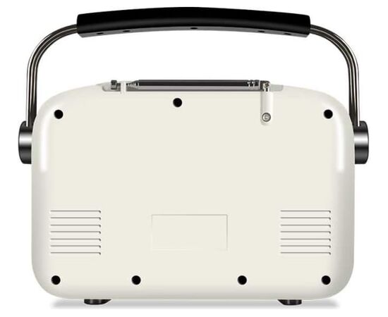  Радиоприёмник SVEN SRP-505, белый (3 Вт,Bluetooth, FM/AM/SW, USB, microSD, AUX,  встроенный аккумулятор) 
