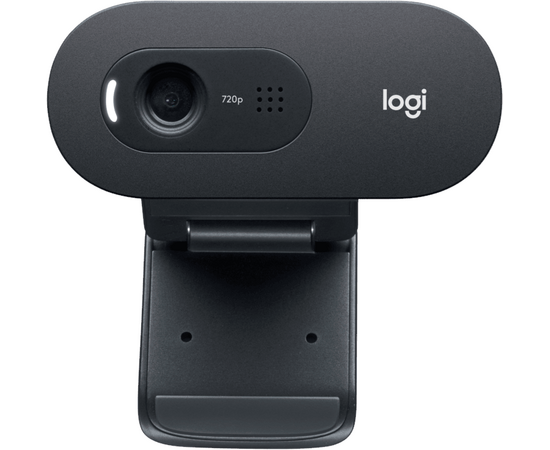  Web камера Logitech C505e (960-001373) черный 