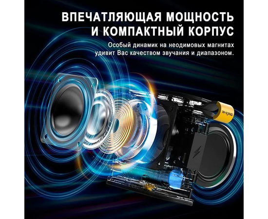  Портативная колонка W-King D2 (черный) 