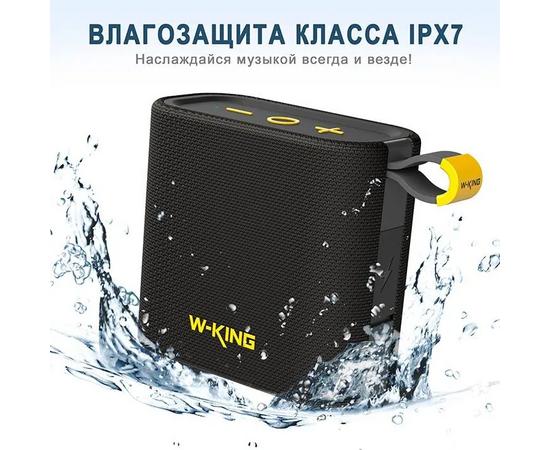  Портативная колонка W-King D2 (черный) 