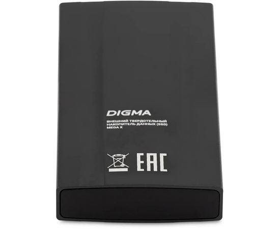  SSD Digma Mega X (DGSM8004T2MGG), 4ТБ, темно-серый 
