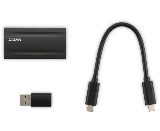  SSD Digma Mega X (DGSM8004T2MGG), 4ТБ, темно-серый 