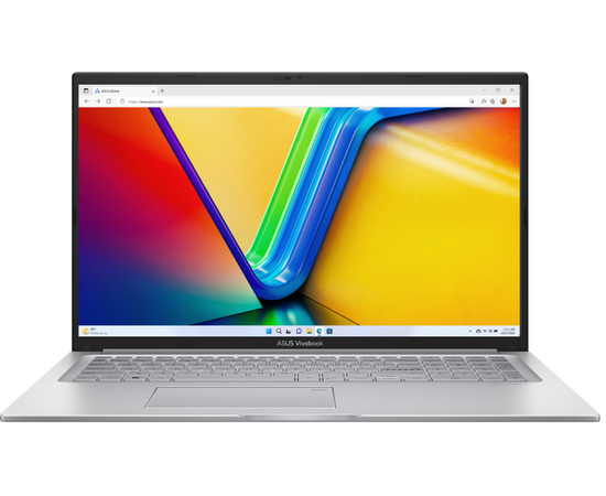  Ноутбук ASUS 17 X1704V-AU515 (90NB10V1-M00K20) 17.3" FHD i5-1335U/16GB/SSD512GB/Intel Iris Xe/FingerPrint/Backlit/DOS  silver 