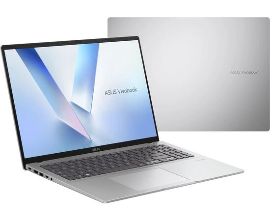  Ноутбук Asus VivoBook 16 M1607KA-MB037 (90NB15F2-M001C0) Ryzen AI 5 340 16Gb SSD512Gb AMD Radeon 840M 16" IPS WUXGA (1920x1200) без ОС silver WiFi 
