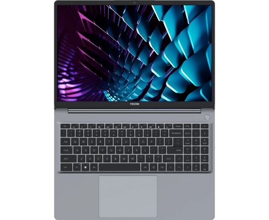  Ноутбук TECNO Megabook K16S K16SAA (4894947060250) Core i5-13420H/16Gb/SSD1Tb/IntelUHD/FHD/Win11/grey 