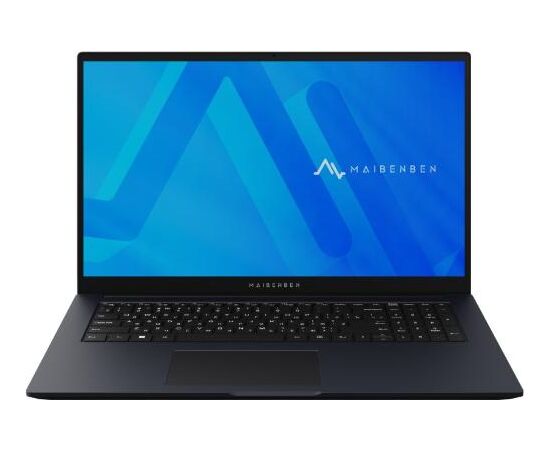  Ноутбук Maibenben M17A-R343UM (M17A-R758UMB1SLURE3) 17.3" FHD IPS, AMD R7-5825U, 8Gb, 512Gb SSD, Linux, синий (мышка + коврик) 