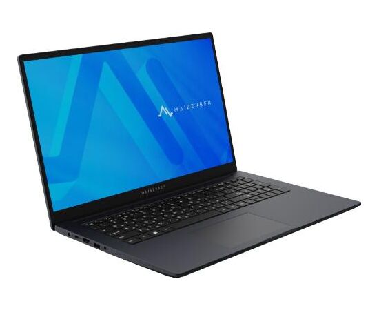 Ноутбук Maibenben M17A-R343UM (M17A-R758UMB1SLURE3) 17.3" FHD IPS, AMD R7-5825U, 8Gb, 512Gb SSD, Linux, синий (мышка + коврик) 