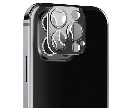  Защитное стекло на заднюю камеру COTEetCI Lens Film для iPhone 12 6.1", красный 