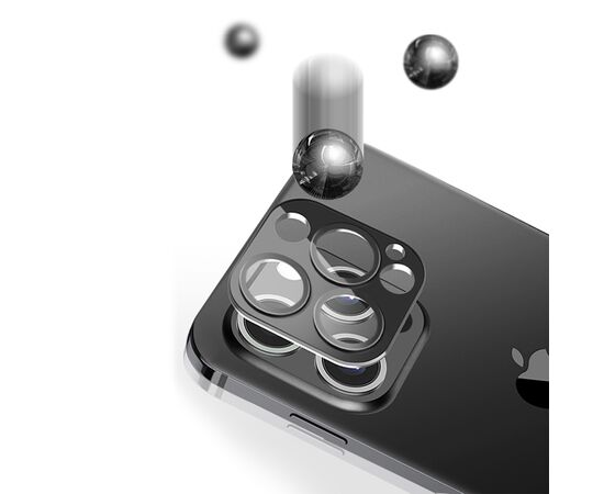  Защитное стекло на заднюю камеру COTEetCI Lens Film для iPhone 12 6.1", красный 