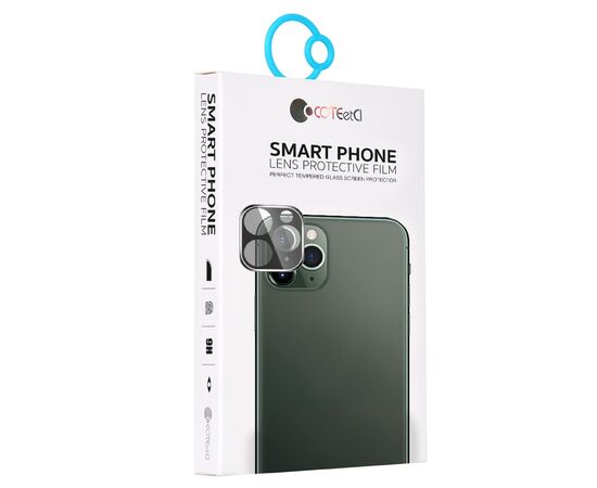  Защитное стекло на заднюю камеру COTEetCI Lens Film для iPhone 12 6.1", красный 