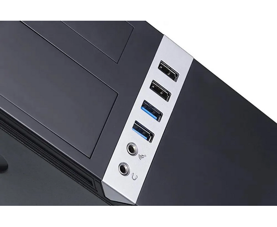  ПК iRU Office 310H6S (2061129) Intel Core i3 12100, DDR4 8ГБ, 256ГБ(SSD), Intel UHD Graphics 730, Free DOS, черный 