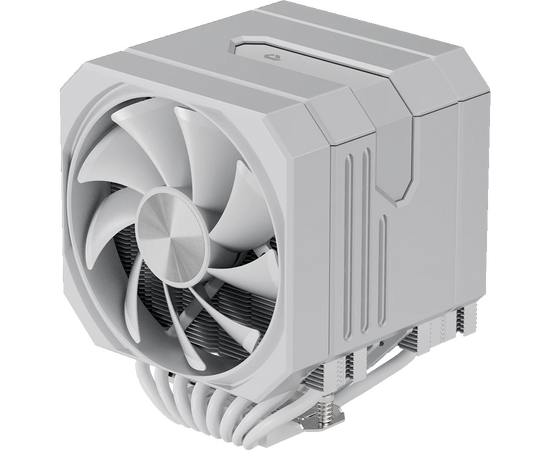  Кулер upHere UP2T8 White / 8HPx6mm, 280W TDP, dual tower, 2x120mm fans, 600-1650RPM, 68 CFM, 25dBA 