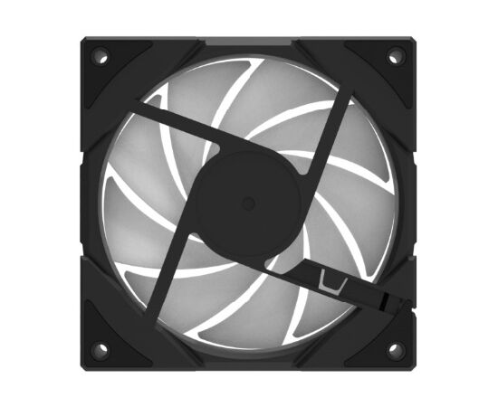  Вентилятор DEEPCOOL CG580 Fan BK 120x120x25мм (PWM, ARGB, черный, 400-1300об/мин) Bulk 