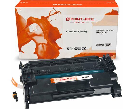  Картридж лазерный Print-Rite TFCA26BPU1J PR-057H 057H черный 10000стр для Canon LBP 223dw/226dw/227dw/228x MF 443dw/445dw/446X/448dw/449X 