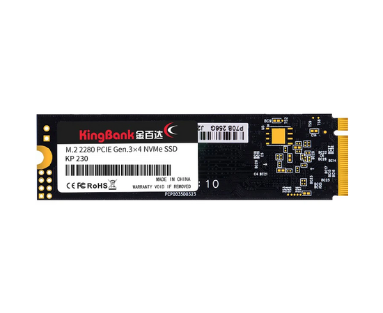  SSD Kingbank KP230 (K5.02.FPL1512202) NVMe Gen3 x4 512GB (Speed read 3000 MB/s) Ret 