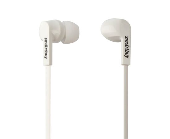  Проводные наушники внутриканальные Smart Buy SBE-120 Jack 3,5  (white) (226595) 
