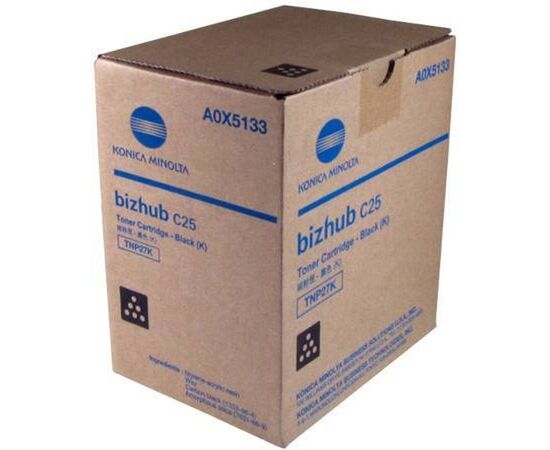  Тонер Konica-Minolta bizhub (A0X5153) C25 черный TNP-27K 
