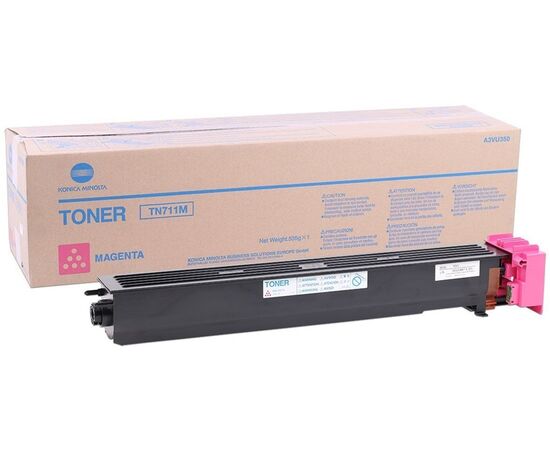  Тонер Konica-Minolta bizhub (A3VU350) C654/754/Pro C754 красный TN-711M 